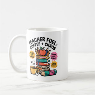 Lehrer-Treibstoff-Kaffee-Chaos Lustiger Ck Zur Sch Kaffeetasse