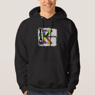 Lehrer und Schülerteam Kindergarten zurück Hoodie