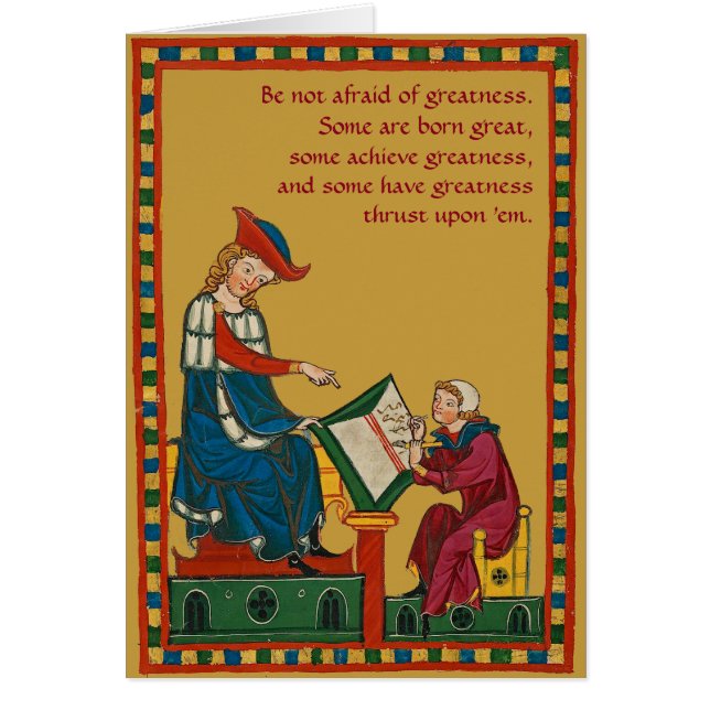 Lehrer und Student (Vorne)