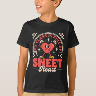 Lehrer Valentinstag-Shirt Meine Klasse Ist Voll Vo T-Shirt