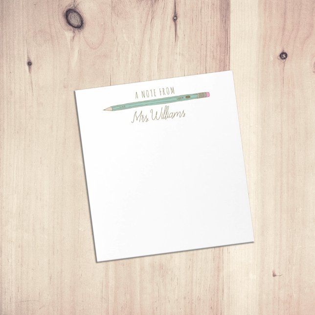 Lehrer verschenken Illustrierten Stift Notizblock (Von Creator hochgeladen)