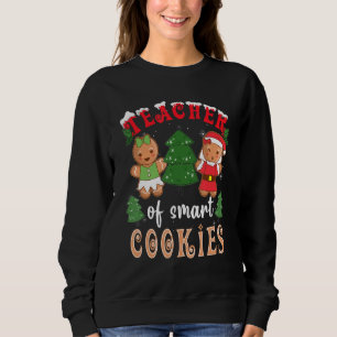 Lehrer von intelligenten Keksen Lebkuchen-Pyjama-F Sweatshirt