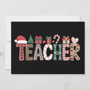 Lehrer Weihnachten Leben Lehren Liebe Inspirierend Einladung