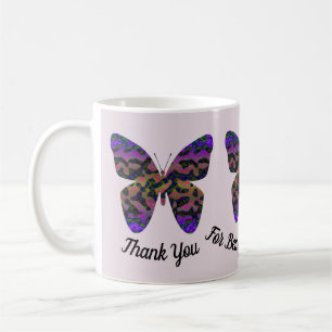 Lehrer Wertschätzung Bright Butterfly Danke Kaffeetasse