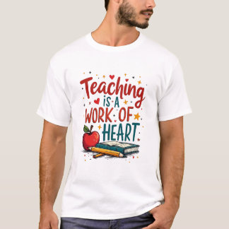 Lehrer Wertschätzung T - Shirt - "Lehren ist Arbei