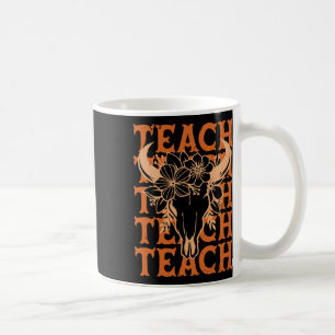 Lehrer Western Boho Wild West Bullenschädel Byck T Kaffeetasse