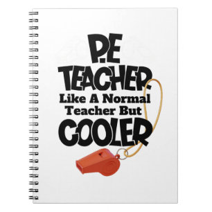 Lehrer wie ein normaler Lehrer, aber Cooler Notizblock