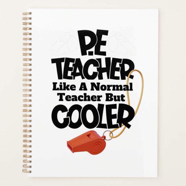 Lehrer wie ein normaler Lehrer, aber Cooler Planer (Vorderseite)