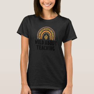 Lehrer wild aufs Unterrichten zurück zur Schule Le T-Shirt