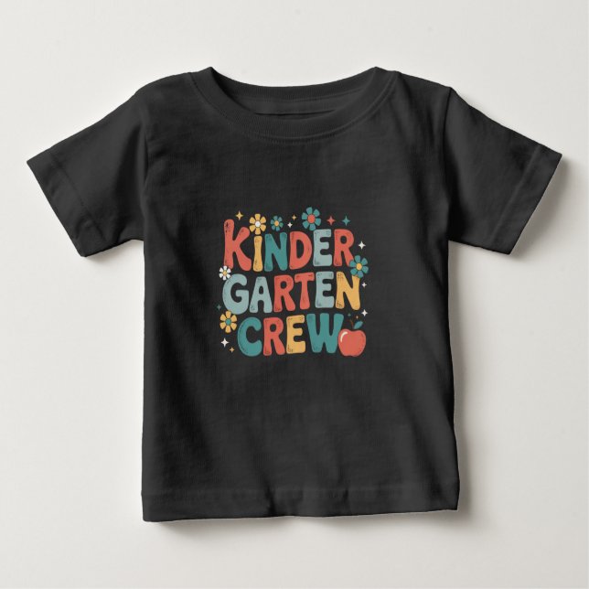 Lehrer zurück zur Crew des Kindergartens Baby T-shirt (Vorderseite)