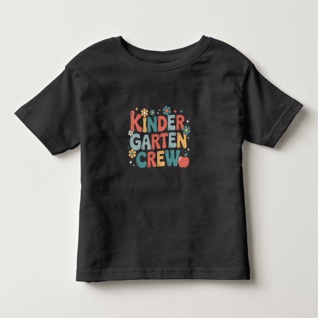 Lehrer zurück zur Crew des Kindergartens Kleinkind T-shirt (Vorderseite)