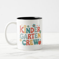 Lehrer zurück zur Crew des Kindergartens