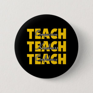 Lehrer zurück zur Schule 100 Tage Schule für Fraue Button