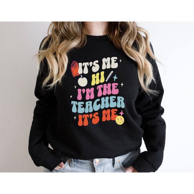 Lehrer zurück zur Schule - Funny Sweatshirt (Von Creator hochgeladen)