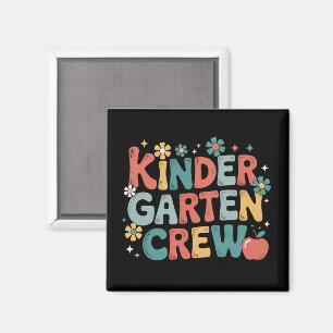 Lehrer Zurück zur Schule Kindergarten-Team Magnet