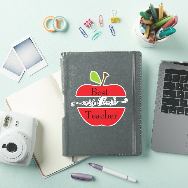 Lehrerapfel Aufkleber (iPad Hülle)