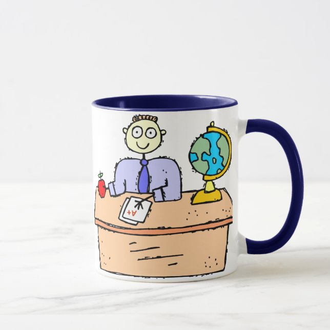 Lehrerarbeit Tasse (Rechts)