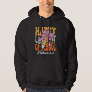 Lehrerassistent Glücklicher letzter Schultag Koket Hoodie