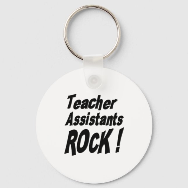 Lehrerassistenten Rock! Schlüsselanhänger (Vorderseite)