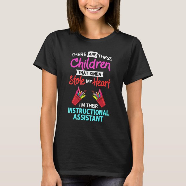 Lehrerausbildung für Assistenz T-Shirt (Vorderseite)