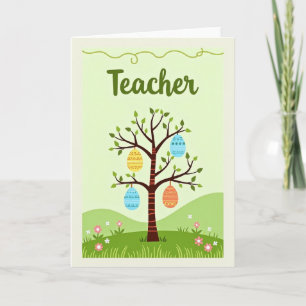 Lehrerbeste Karte Baum