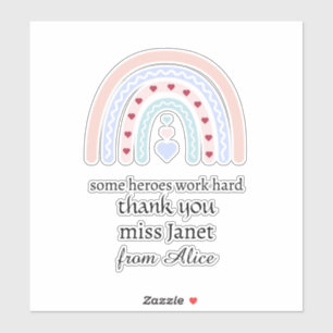 Lehrerbeste Würdigung - Bester Lehrer Aller Zeiten Aufkleber