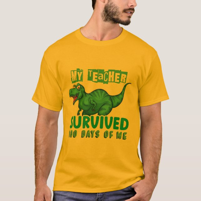 Lehrerbewertung | 100 Tage Shirt (Vorderseite)