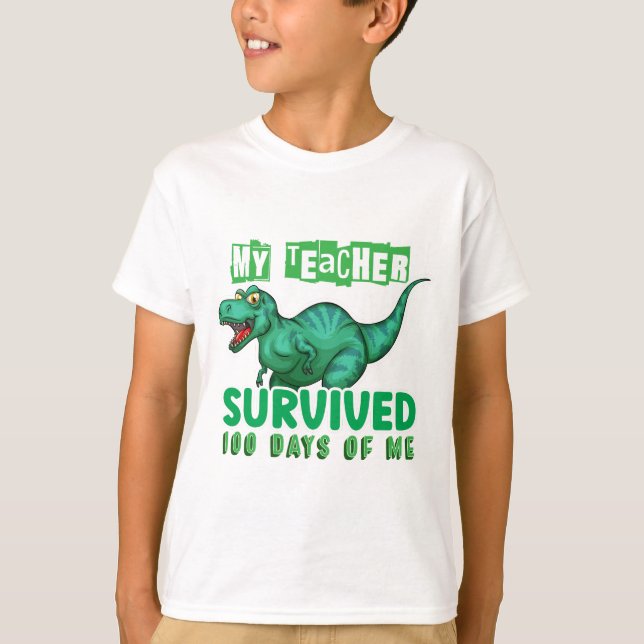 Lehrerbewertung | 100 Tage Shirt (Vorderseite)