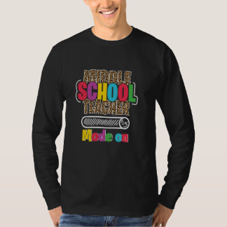 Lehrerbewertung in der Mittelschule zurück in die  T-Shirt