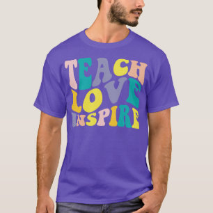 Lehrerbewertung Liebe Lehrer Inspirier Funny Teac T-Shirt