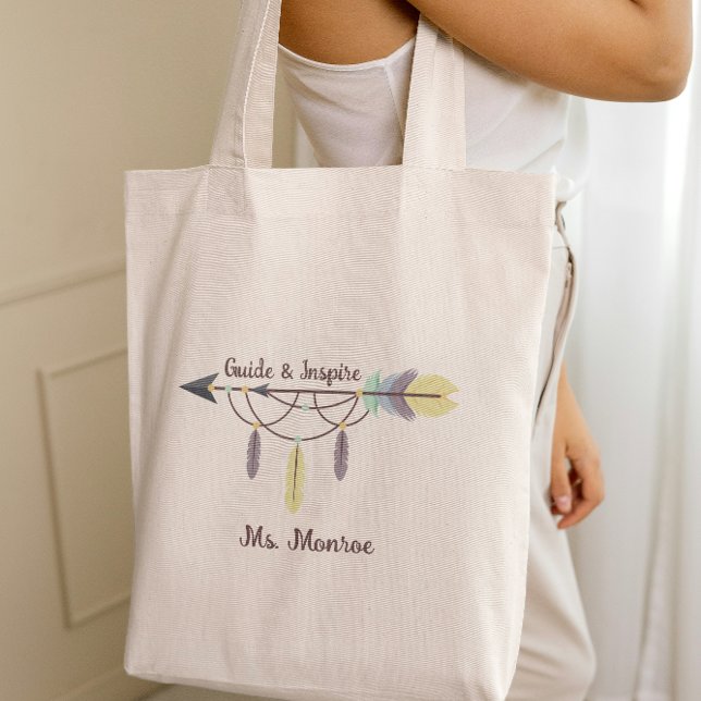 Lehrerbewertungsleitfaden und Inspirier Boho Arrow Tragetasche (Von Creator hochgeladen)