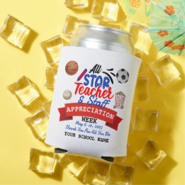 Lehrerbewertungswoche Alle Star School Name Dosenkühler