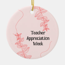 Lehrerbewertungswoche Keramik Ornament