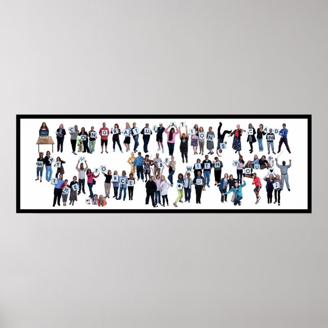 Lehrerbotschaft Poster (Vorne)