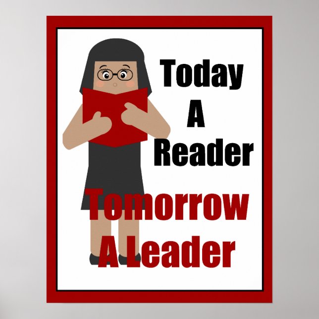 Lehrerbuch Lover Gal Leader Poster (Vorne)