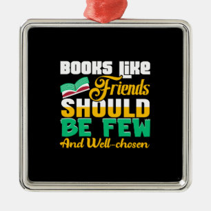 Lehrerbücher, die sagen, dass Freunde nur wenige u Ornament Aus Metall