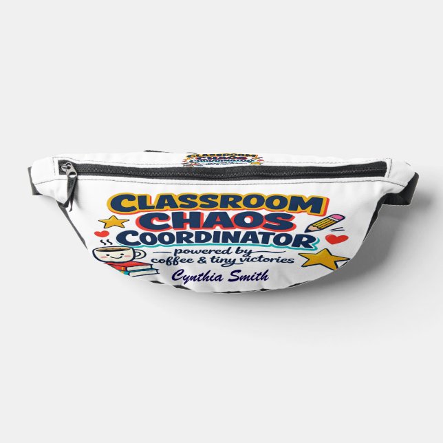 Lehrerdank-Chaos-Koordinator Bauchtasche (Ablage )