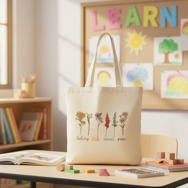 Lehrerdank-Tasche – Perfektes Dankeschön-Geschenk Tragetasche (Von Creator hochgeladen)