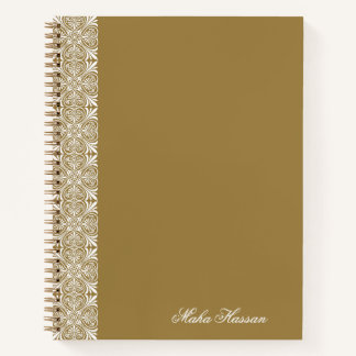 Lehrerdankeschön | Geschenk mit individuellem Name Notizbuch