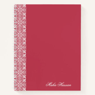 Lehrerdankeschön | Geschenk mit individuellem Name Notizbuch