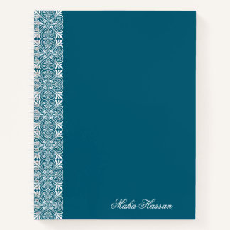 Lehrerdankeschön | Geschenk mit individuellem Name Notizbuch