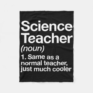 Lehrerdefinition Wissenschaft Spaß Ck Zur Schule Z Fleecedecke
