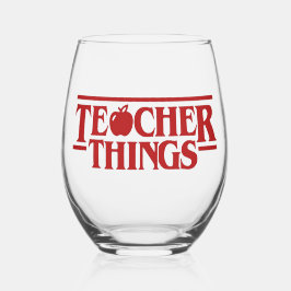 LehrerDINGE Weinglas Ohne Stiel