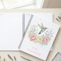 Lehrerexamen Wildblume Kolibri Geschenk