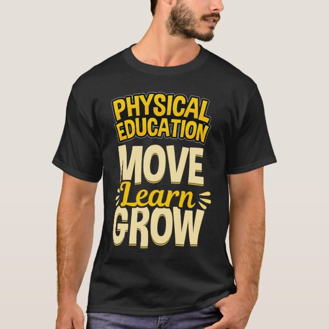 Lehrerfortbildung für physische Bildung T-Shirt (Vorderseite)