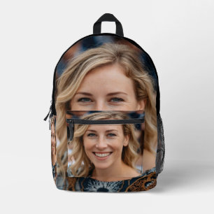 Lehrerfoto anpassen personalisieren bedruckter rucksack