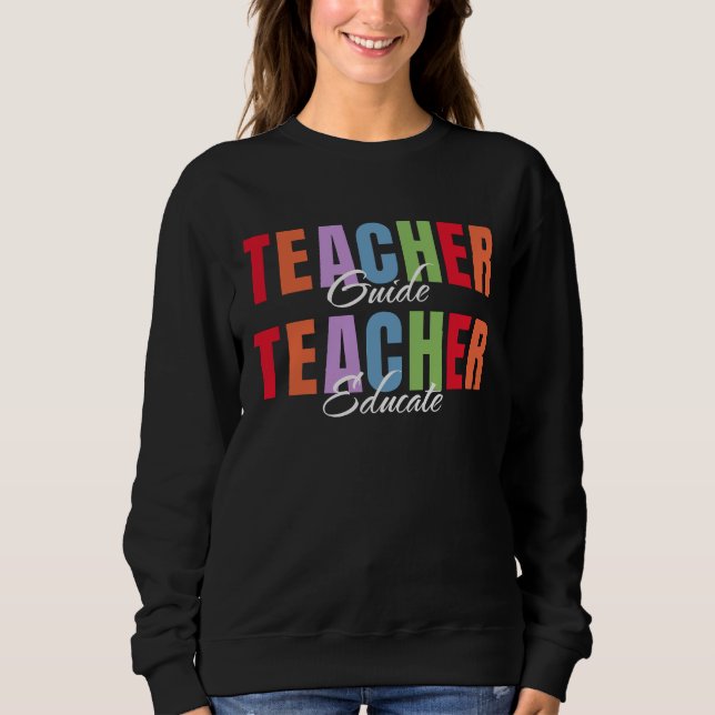 Lehrerführer Lehrerausbildung Sweatshirt (Vorderseite)