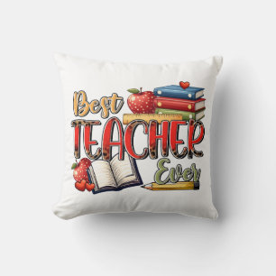 Lehrergeschenk Bester Lehrer überhaupt Kissen
