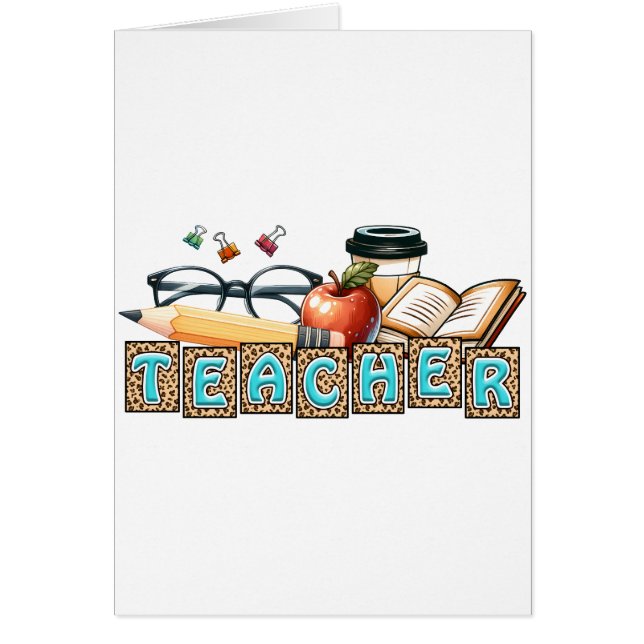 Lehrergeschenk | Bleistiftlehrer (Vorne)