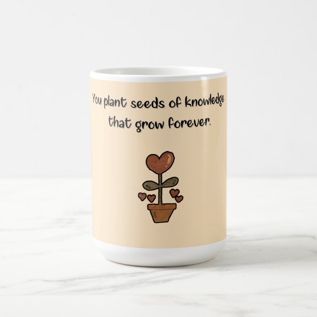 Lehrergeschenk Kaffeetasse (Mittel)
